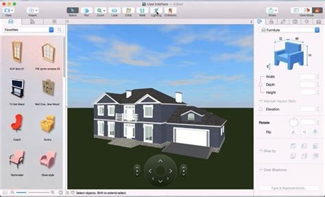 floor plan home design software  mac    paid