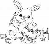 Bunny Coloring Pages Adults Easter Printable Color Print Getcolorings sketch template