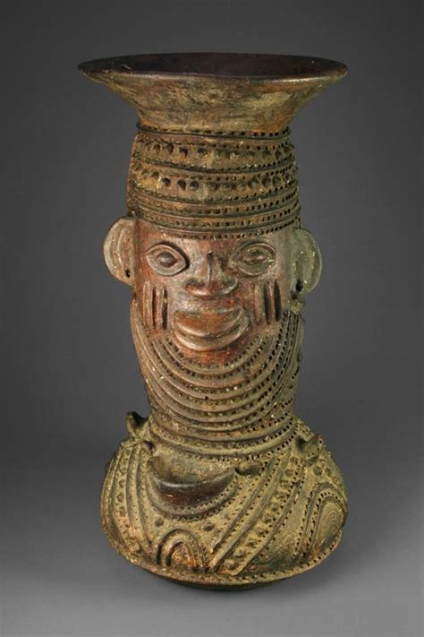 Africa Osun Shrine Jar Yoruba Culture ~ Osogbo Or Vicinity Nigeria