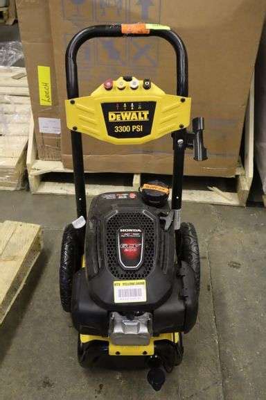 dewalt  psi pressure washer matthews auctioneers