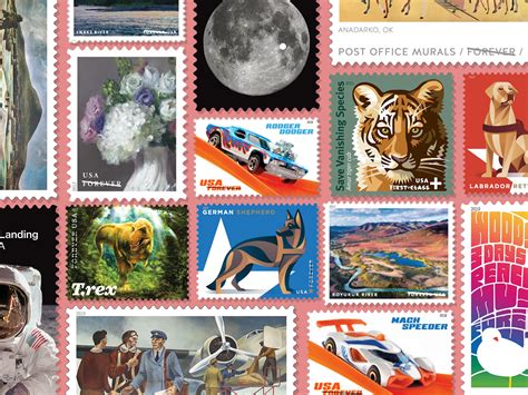 unique stamps   buy   support   postal service