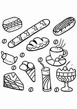 Coloring Pages Food Cakes Cupcakes Desserts Book Kids Cupcake Print Color Printable Geeksvgs Adults Adult Coloriage Different Beautiful Cake Report sketch template
