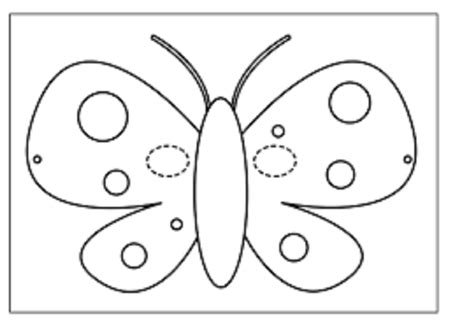 butterfly coloring pages preschool crafts