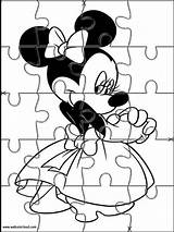 Rompecabezas Minnie Jigsaw Recortables Armar Quebra Cabeça Websincloud Maze Mazes Infantiles Colorir Activites Martes Noviembre Gomez Rosana sketch template