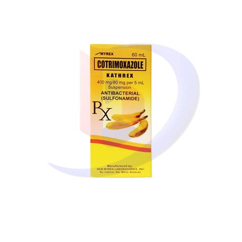 cotrimoxazole kathrex mgmg  ml suspension ml bambang pharmaceutical depot