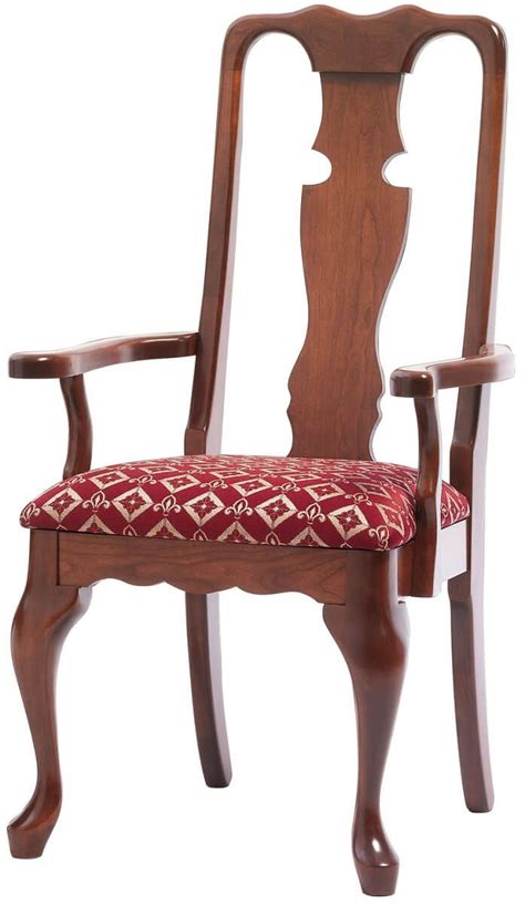 queen victoria cherry dining chair countryside amish