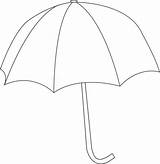 Umbrella Template Printable Raindrop Templates Pattern Beach Clipart Preschool Cut Raindrops Outline Drawing Clip Cliparts Blank Cutout Coloring Pages Outs sketch template