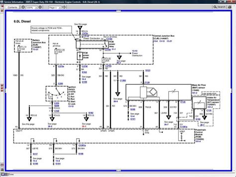 ford  diesel ficm wiring diagram