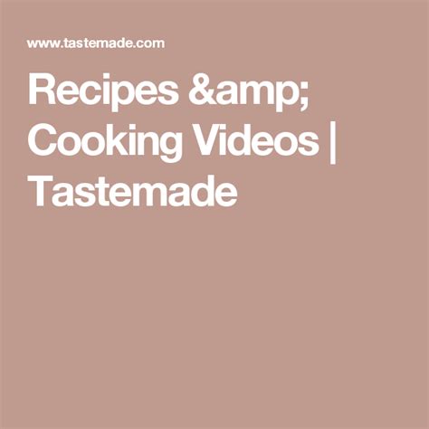 recipes cooking  tastemade recipes cooking  tastemade recipes