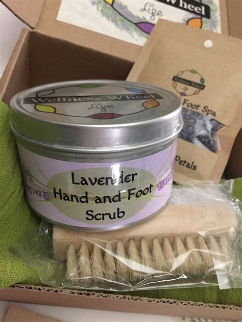 luxury lavender hand  foot spa wellness wheel life