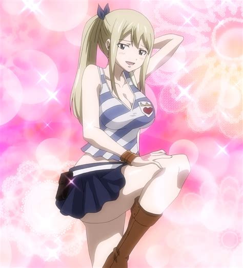 Image Lucy Heartphilia Flirting Stitched Cap Fairy Tail