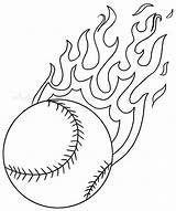 Softball Coloring Pages Color Print Results sketch template