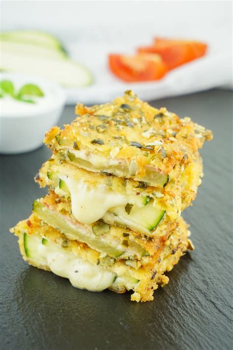 zucchini cordon bleu vegetarisches oder klassisches