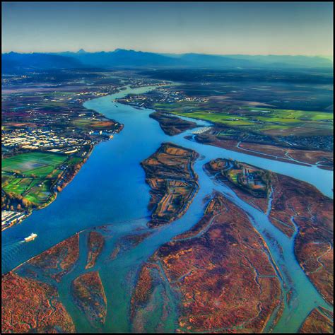 delta  fraser river delta   air    flickr