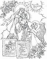 Lady Carmel Coloring Mount Pages Saint Simon St Stock Gaga Scapular Brown Catholic Maria Lima Rose Mary Drawing Color Etsy sketch template