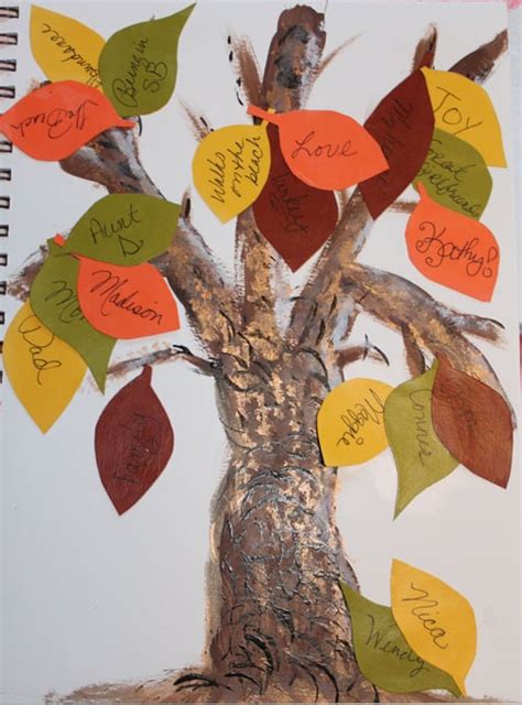 life journal workshop create  gratitude tree kids activities blog