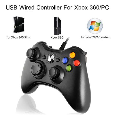 pack usb xbox  wired controllers  microsoft xbox  console pc windows ebay