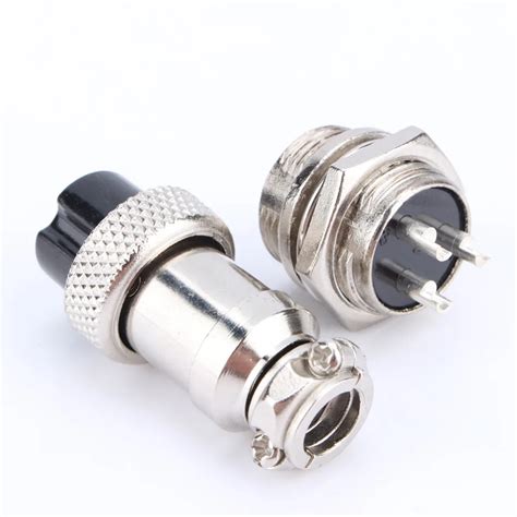 mm  pin screw type electrical aviation plug socket connector   connectors