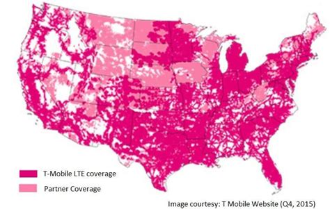 What Is 4g Lte Coverage Att T Mobile Lte Coverage Usa