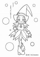 Doremi Coloring Pages Coloriage Magical Magic Fairy Imprimer Ojamajo Dessin Printable Websincloud Activities sketch template