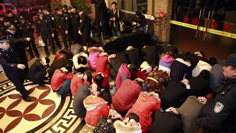 china cracks down again on world s oldest profession