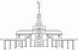Temple Coloring Lds Pages Dc Picasaweb Google Kirtland sketch template