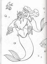 Ariel Triton Sereia Sereias Pequena Mermaids Molde Sirène sketch template