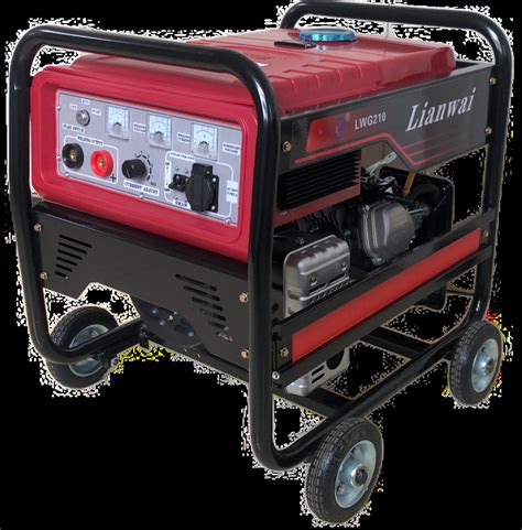 civilian portable gasoline welder generator  ac kw auxiliary
