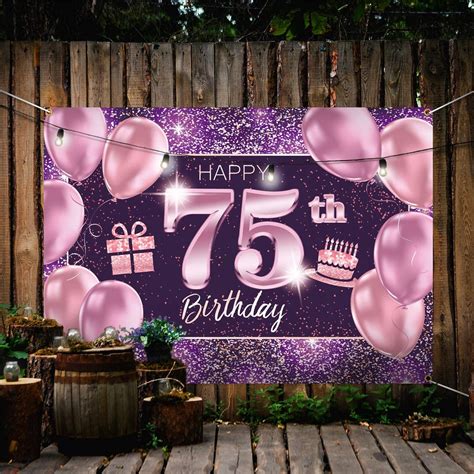 happy  birthday backdrop pink photo background banner  etsy uk