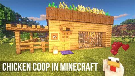 build chicken coop minecraft  eggs pics