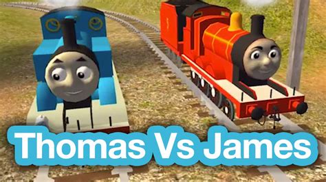 thomas  james   race thomas friends thomas  tank engine