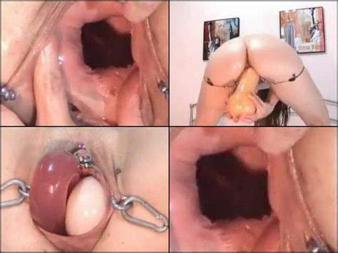 piercing pussy giant vegetable hard penetration webcam rare amateur fetish video