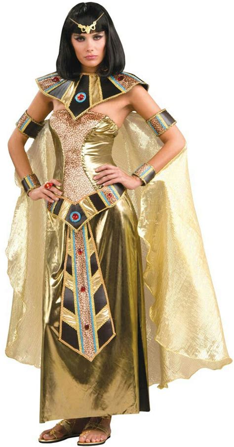 Forum Women S Deluxe Egyptian Goddess Cleopatra Adult Gold Costume Ebay