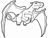 Pokemon Coloring Charizard Pages Mega Color Printable Pag sketch template
