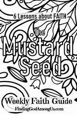 Mustard Parable Booklets sketch template