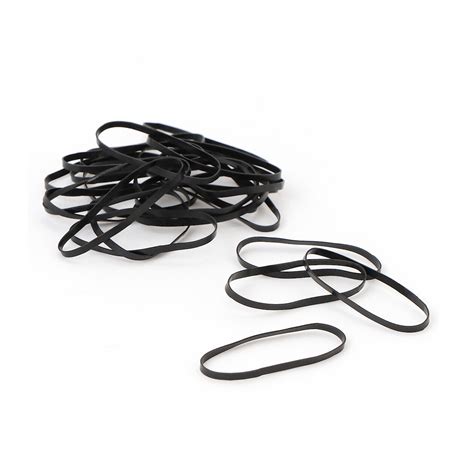 rubber band black  pcs muji