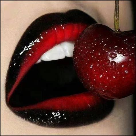 cherry red lips pinterest cherries colors and red