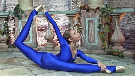 Flexible Ballerina Doing Stretching Training Oversplits Youtube