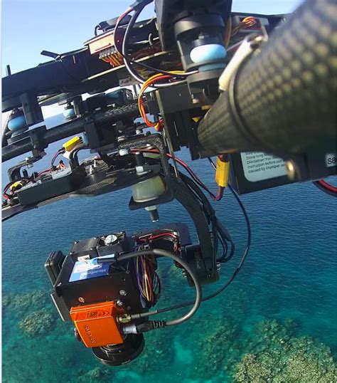 coral reef monitoring takes   skies drone mounted hyperspectral cameras  scientists