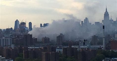 Smoke Pours Through New York As Massive Fire Rips Through Synagogue