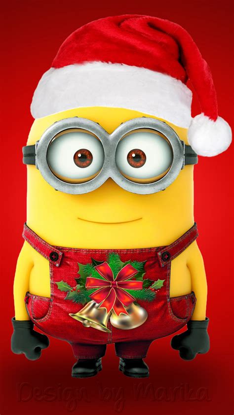 wallpaper minion santa claus hd celebrations