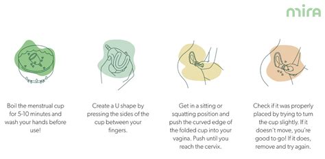 insert  remove  menstrual cup   pro