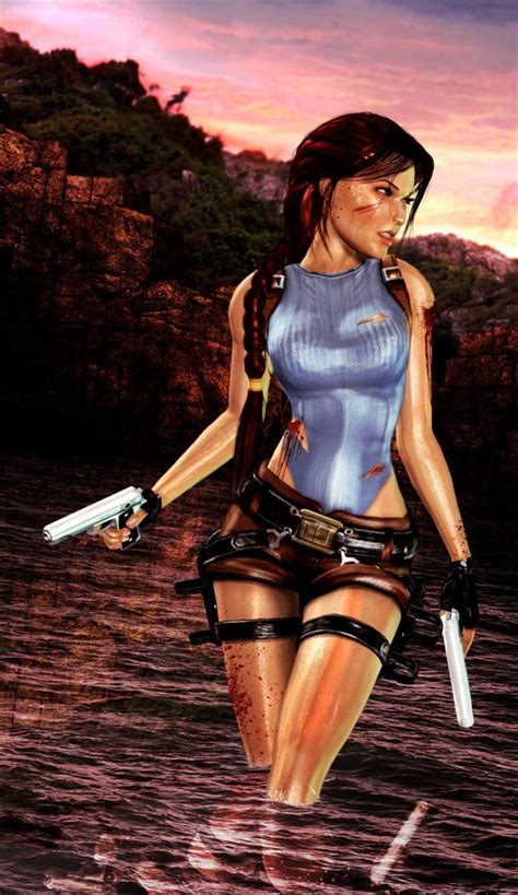 128 Best Images About Artwork Lara Croft On Pinterest