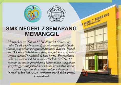 Smk Negeri 7 Semarang Memanggil – Smk Negeri 7 Semarang