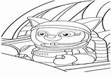 Agent Secret Coloring Pages Getcolorings Oso sketch template