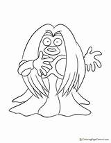 Coloring Pokemon Psychic Type Jynx sketch template