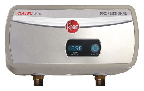 rheem  undersink electric tankless water heater  watts  amps water heaters amazon