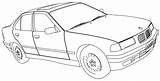 Bmw Car Coloring Pages 325i Getcolorings Model Getdrawings sketch template
