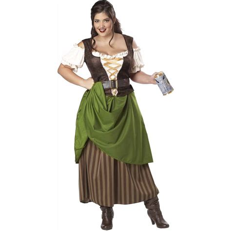 Tavern Maiden Plus Size Women S Adult Halloween Costume