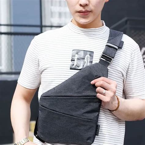 man travel portable pocket shoulder bag waterproof personal lazadacoth